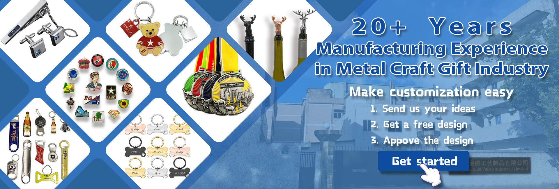 جودة ميدالية مخصصة مصنع