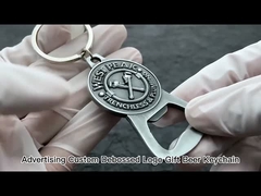 شعار مخصص مفتوح زجاجات مغناطيسي سلسلة مفاتيح معدنية سبائك الزنك مفتوح بيرة المينا